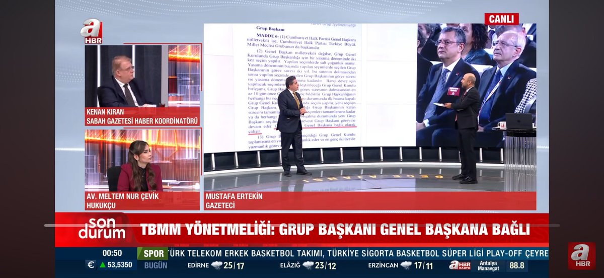 meltemnurcevik's tweet photo. A Haber ekranlarında gündemi değerlendirdik. | 29.05.2026

@ahaber @Mustafa_ertekin @kenan_kiran @MTahirInan https://t.co/2gVmRY18em