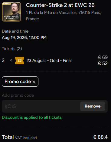 ukocsgo's tweet photo. @CudderTV On se voit la bas ? 🔥
Code promo qui fait plaisir https://t.co/fwFFl7sIjY