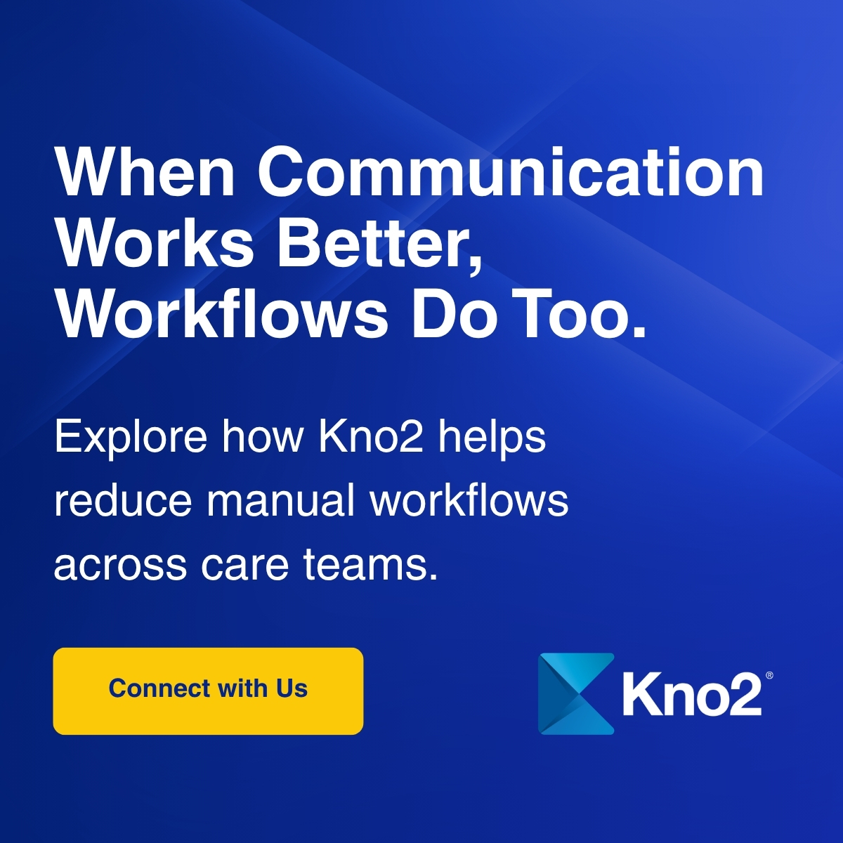 Kno2's tweet photo. Communication gaps do not just affect systems.

They shape how care gets delivered every day.

https://t.co/hHf2fYZngR

#CareCoordination #HealthcareWorkflows #HealthIT #ConnectedCare #ClinicalWorkflows https://t.co/VpXix6dUaR