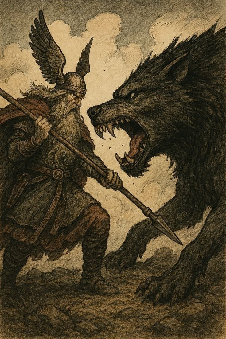Fenrir_OmegaXRP's tweet photo. ☠️ The final lesson of Tyr is the one most people forget. It is the aftermath of the sacrifice. 

After the wolf Fenrir was bound, Tyr had to learn to live, fight, and lead with only his left hand. The world did not stop spinning, and his duties did not disappear just because he was missing a piece of himself. 

He did not sit in isolation or complain about what he lost. He adapted. He trained his remaining hand to hold the sword. He found a new way to carry his weight. 

This is the reality of making a major shift in your life. When you sacrifice old habits, comfort, or a lifestyle that was holding you back, there is an immediate void. It feels strange. It feels uncomfortable. Your brain will naturally focus on what is missing.

But the sacrifice is only the first step. The real work is the reconstruction that follows. 

You have to learn to navigate your daily life using your new strengths. You build new patterns, lock in new discipline, and refuse to let the ghosts of your past dictate your future capability. 

Tyr remained the god of courage and justice not because of his missing hand, but because of how he stood tall without it. 

Every single sacrifice you make for your health, your focus, and your future demands that you adapt. Do not look back at what you left behind in the jaws of the wolf. Look forward at the new foundation you are building today.