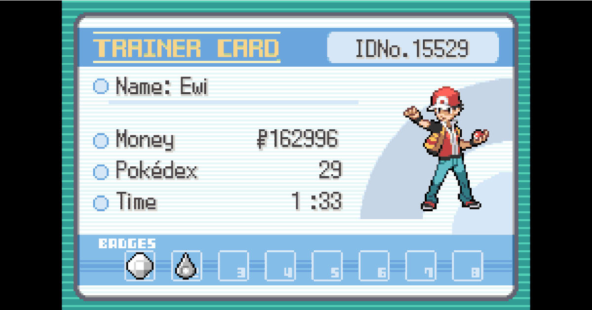 ShepherdEwi's tweet photo. 5th attempt, 2 badges, Radical Red my first Nuzlocke journey recorded! https://t.co/TcX1ah1ivK