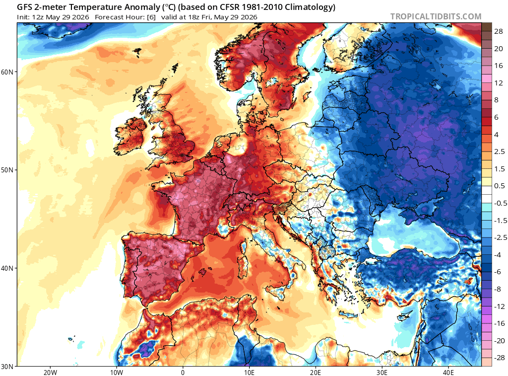 extremetemps's tweet photo. EXTRAORDINARY DAY
Thousands of records smashed allover Europe with ridicolous margins
A day which is rewriting history in Spain,France,Benelux,Germany and all the way to Arctic Russia
But I ll give priority to the several WORLD RECORDS
smashed in Asia
(nearly 50C on the Caspian!) https://t.co/PT1X22QxiU