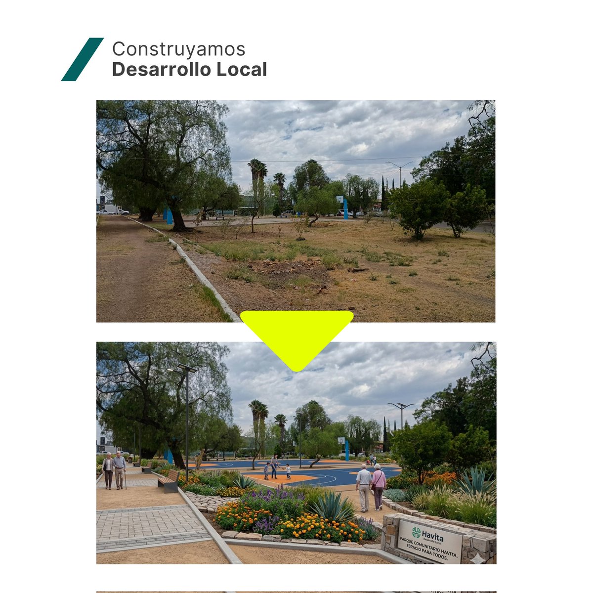 Codelocac's tweet photo. ¡Revitalizar nuestros espacios públicos es tarea de todas y todos! https://t.co/A710p9E5Sk
