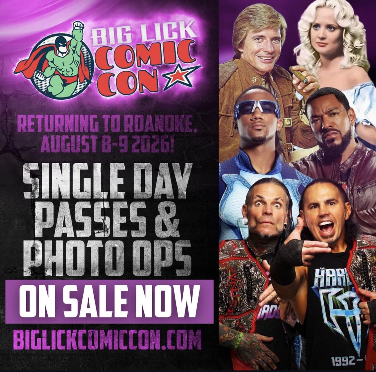 burke87's tweet photo. Picture time part 2. Or should I say V2 haha. Can’t wait to meet @MATTHARDYBRAND again and complete the picture with @JEFFHARDYBRAND. https://t.co/P7coinp9N7