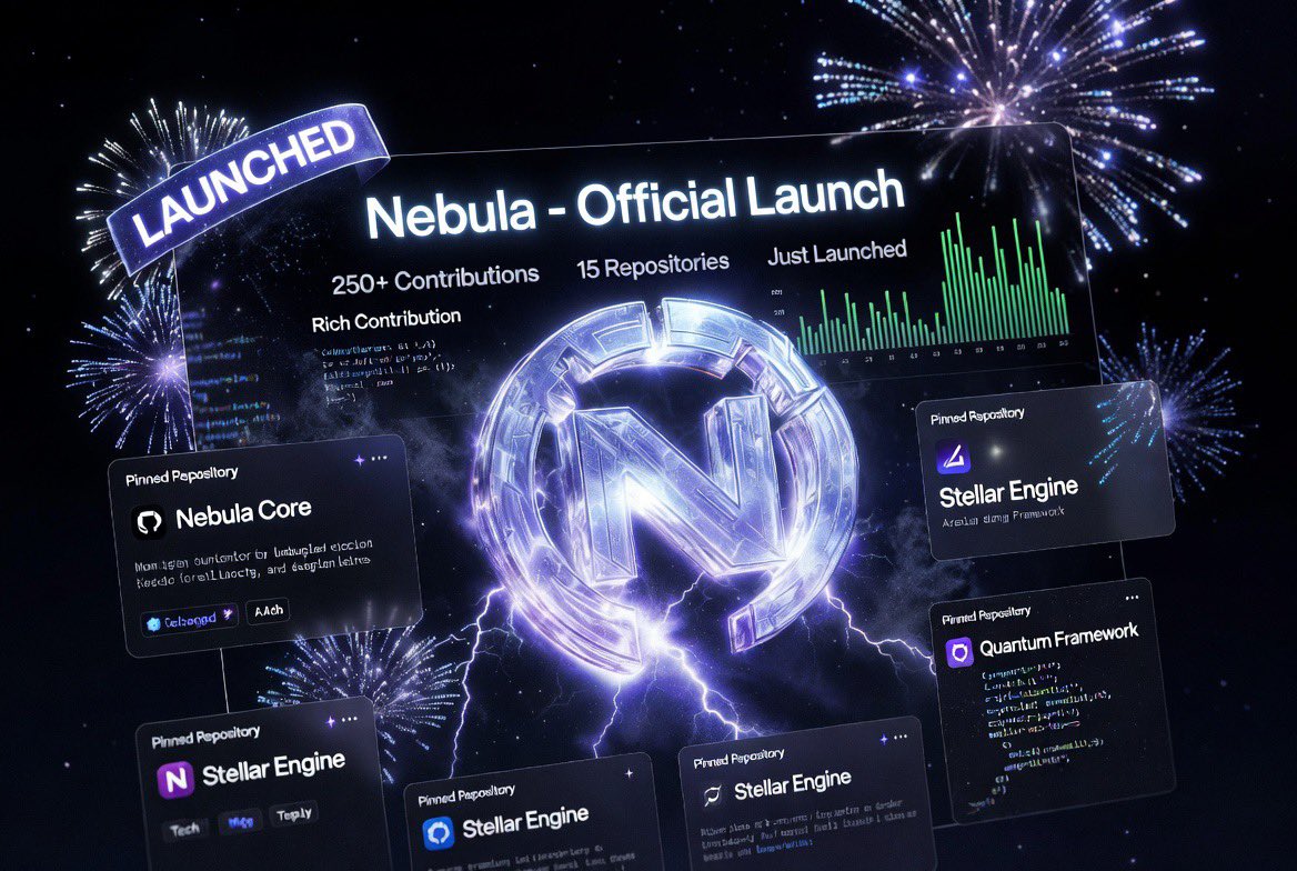 ahiltv's tweet photo. 🚀 We’ve started a new project…
One that will completely transform and dominate the crypto world. 💥

This is the real future of crypto.
Get ready. The game is about to change forever. 🔥
#comingsoon …
#Nebula #Crypto #Web3 #btc #cryptcifer #ReuniónDeSuperados #remediosparaecuador #fotbollströjefredag #panamaendirecto #panamaendirecto #ElMetroNoSeToca #fotballtrøyefredag #iran #BTC #USDT