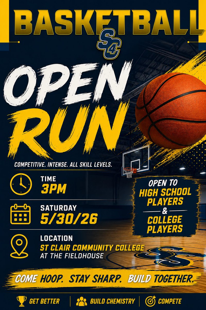 CoachK_313's tweet photo. I would love to invite any College players or High School players. To our open Run this Saturday at 3pm. Location St Clair Community College port Huron MI. https://t.co/ppyyHYlBDy