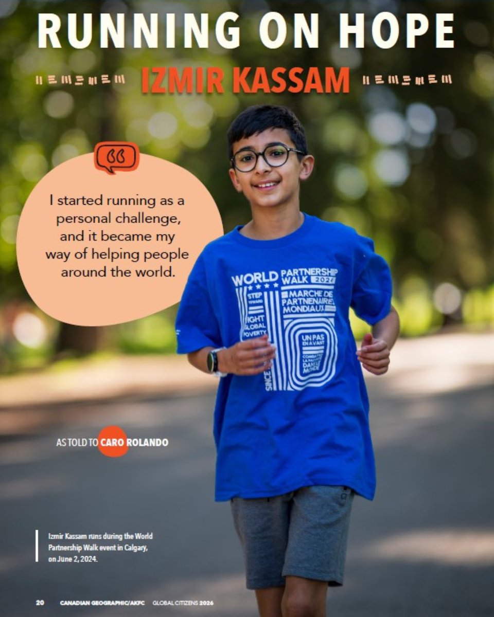 WPWalk's tweet photo. In 2024, Calgary teen Izmir Kassam ran 40 km and raised $40,000 for Walk in 2024. 

Read what keeps him going: https://t.co/lQLXJm3Qmw 

👟 There’s still time to register for Walk — join us on May 31 in cities across Canada. 

#WPWalk https://t.co/1JhEAEn5k5
