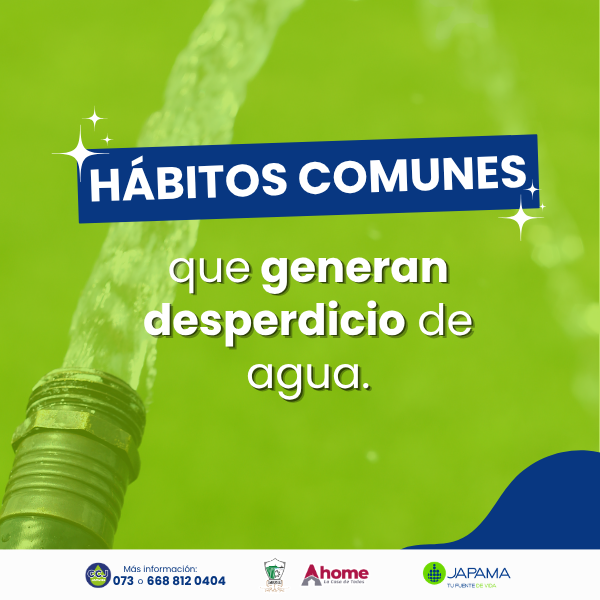JAPAMAAHOME's tweet photo. Hay hábitos que generan desperdicio sin darnos cuenta. Detectarlos y corregirlos también es cultura del agua.
#NoMásFugas #CadaGotaCuenta #JapamaInforma https://t.co/5SreyNe0VW