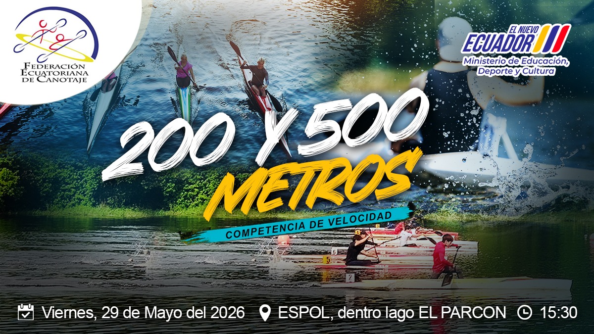 CanotajeEc's tweet photo. ¡Hola!
Hoy tendremos una nueva jornada de competencia.
Ven y acompañanos. Todos invitados https://t.co/Rl4RB852LD