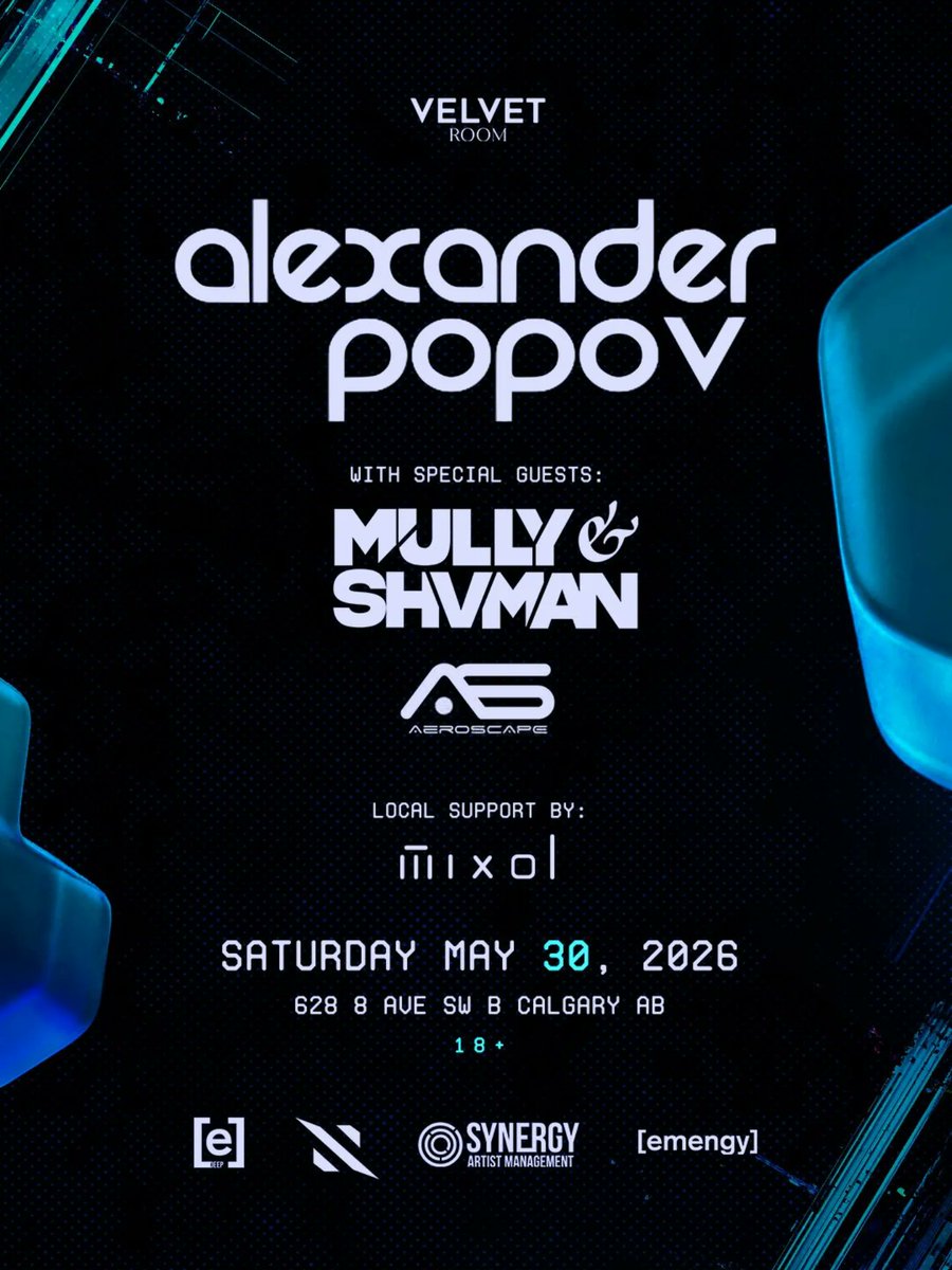 popovmusic's tweet photo. Calgary, see you tomorrow at Velvet Room

https://t.co/DAMzgtc81z https://t.co/BBgQa5G9oD