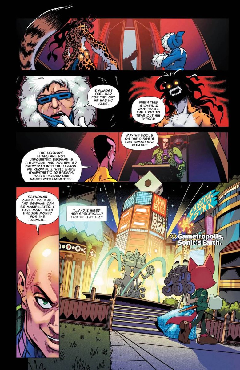 dcuworld's tweet photo. DC x Sonic the Hedgehog: The Metal Legion #2 PREVIEW! https://t.co/MeYKGn611d