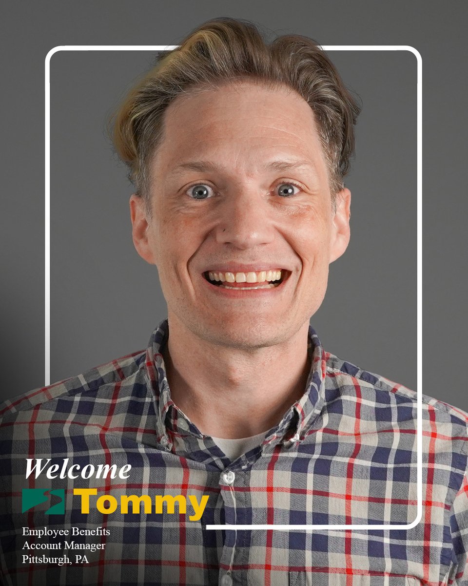 Seubert_'s tweet photo. Join us in welcoming Tommy Bowlin to the Seubert Team! 👏
 
Tommy joins our Pittsburgh office as a Benefits Account Manager in our Employee Benefits Division.
 
Read more at: https://t.co/IZJbMlW3rd https://t.co/zLBJUEVvhy