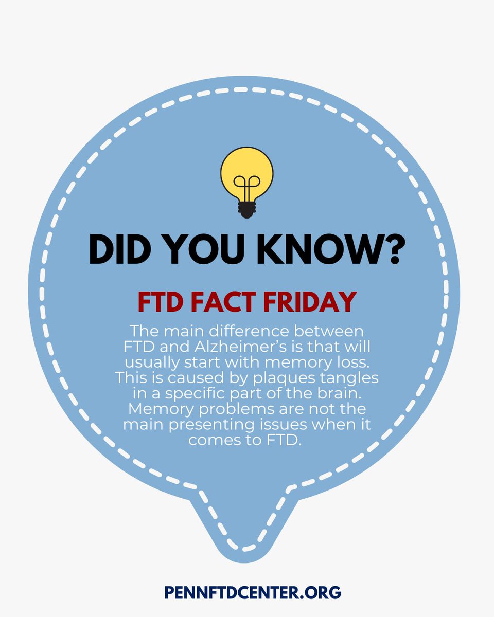 PennFTDCenter's tweet photo. The Penn FTD Center is here for another FTD Fact Friday! And we are here to help!

📍 Check out our Support &amp; Resources
📃 Read our monthly blog
🔎 Learn more about Observational Research or Clinical Trials

Click the website link for more! https://t.co/lLX7e3IltF