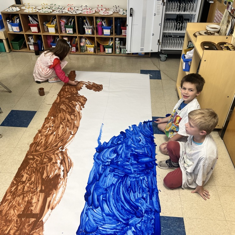 WPSWashington's tweet photo. KRO was excited to start our biome mural today! https://t.co/8TImTeyEka