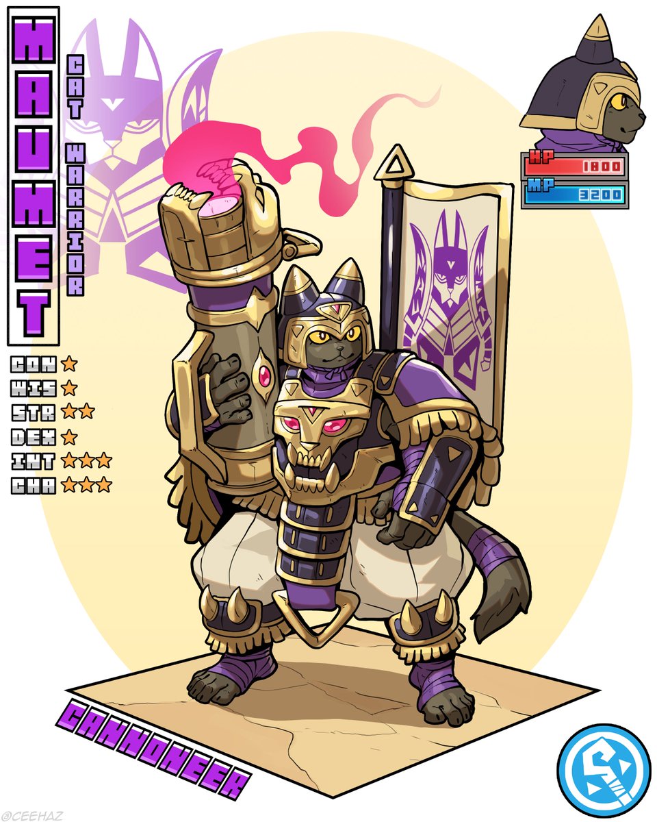 CeeHaz's tweet photo. 🐱Dog Knight RPG- (Maumet) Cat Army Units 04 https://t.co/q9InWMc7rS
