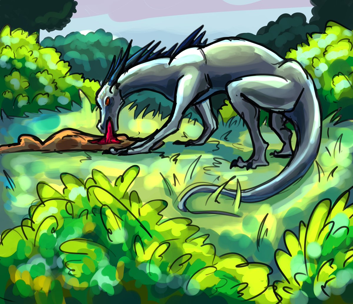Bishyantir's tweet photo. Feeding on a fresh kill. https://t.co/o2UiNqAw7o