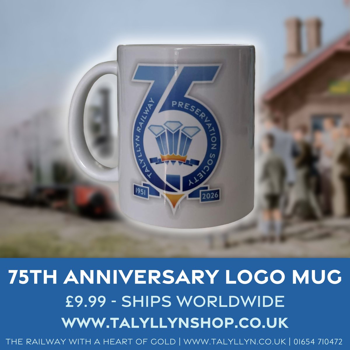 TalyllynRailway's tweet photo. Founder's Day might have passed, but Father's Day is on the horizon - so why not treat your Dad (or yourself) to some Talyllyn-themed gifts?

Worldwide Shipping available, View the range here 👉 https://t.co/GQbKc2cA05 

#HeartofGold https://t.co/biaPYkmYO2