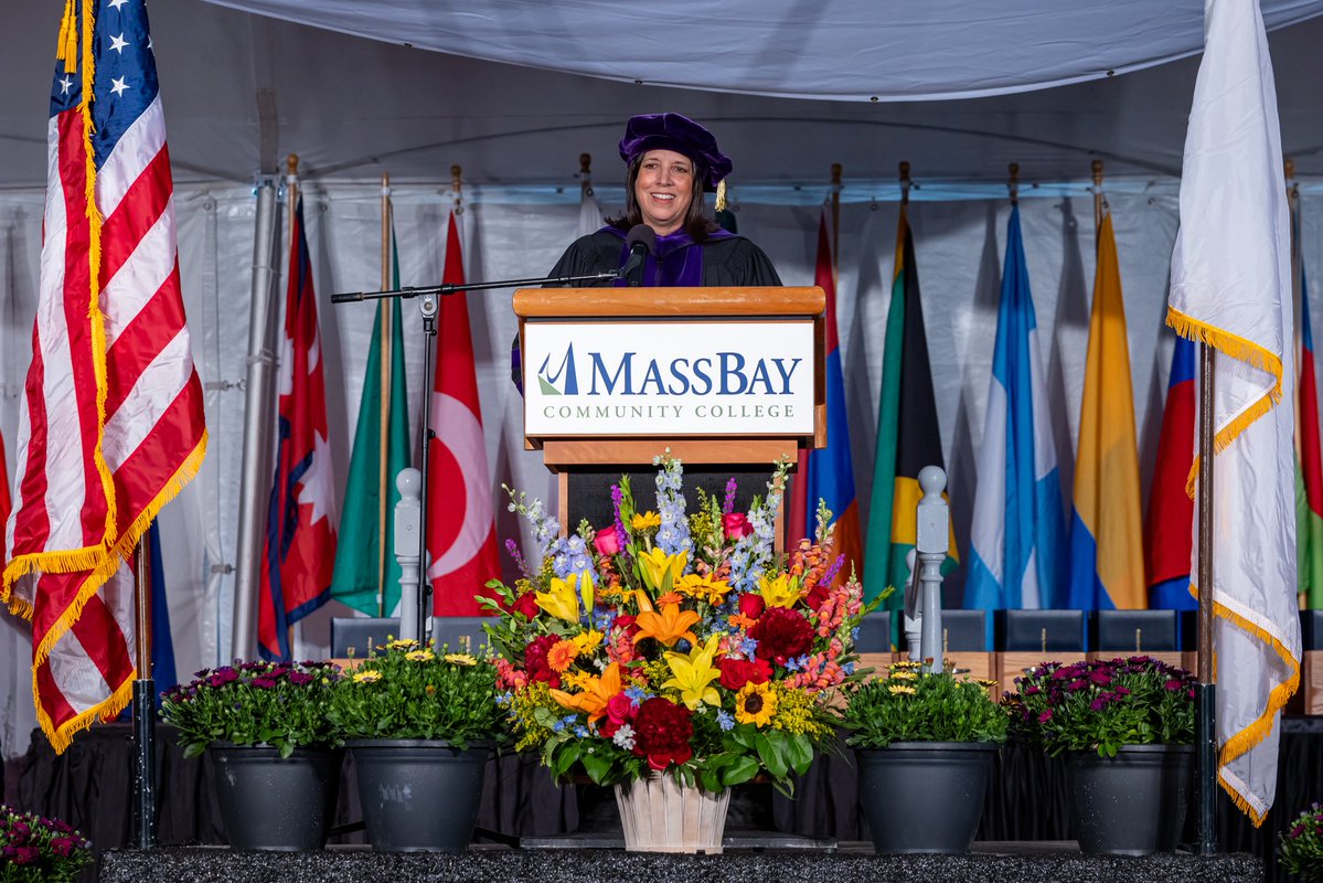 MassLtGov's tweet photo. Congratulations to the @MassBayCommCol Class of 2026! 

This class makes up the highest number of graduates in over a decade. And while each of you have different dreams, different goals, and different paths, all of you are here because you have done the work! https://t.co/B1WO03ngck