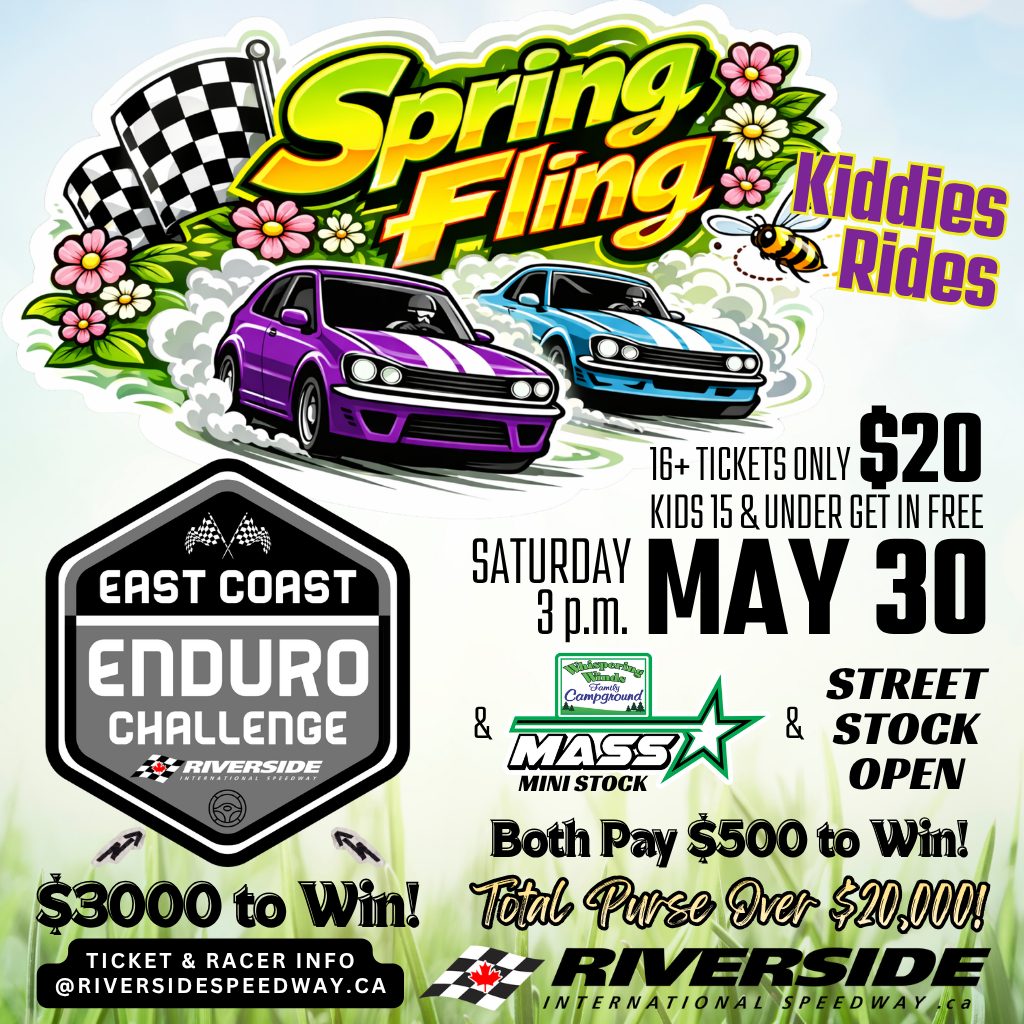 Riverside_NS's tweet photo. All systems are go for tomorrow's Spring Fling season opener featuring the East Coast Enduro Challenge, the Whispering Winds MASS Mini Stock Series, Street Stocks, and Kiddies Rides. Over 50 cars have pre-registered in advance and we're hearing more are coming! Come on down for a fun and affordable afternoon of grassroots racing - the temp might be cool but the action will be HOT! Pack a warm jacket and come on down! Full story here: https://t.co/CGsjdjDm1y Tickets at the gate or online, here: https://t.co/Um7KbwOY8x