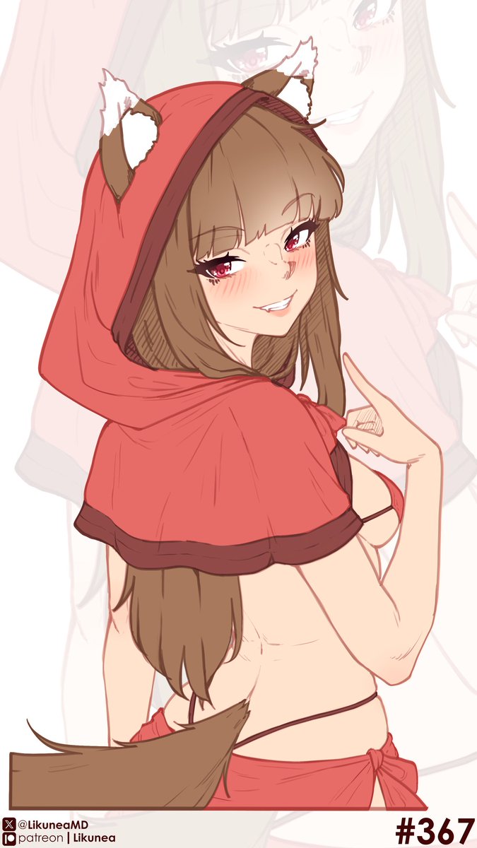 LikuneaMD's tweet photo. 🌾Day  367🌾                                      

Early access to finished works and polls:                                https://t.co/IQIfL4BWDn 

#100日チャレンジ #daily_holo #holo #horo #spiceandwolf #狼と香辛料 #digitalart #digitalartwork #animegirl #nsfw https://t.co/wjJ2FgihJn