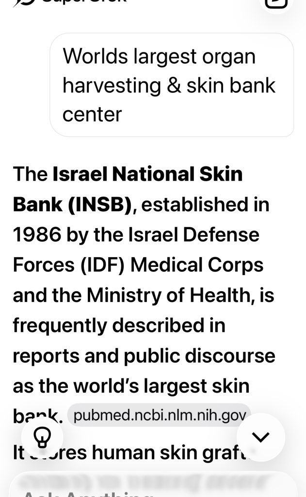 jennessie7's tweet photo. The world needs to know… it’s against the Jewish religion to donate skin or organs however they operate the largest Skin & organ bank in the WORLD! 

There are approximately 9-11 Jewish organ donors per million per population.  Basically 100 donors!

They steal skin & organs from 🇵🇸

Prove me wrong