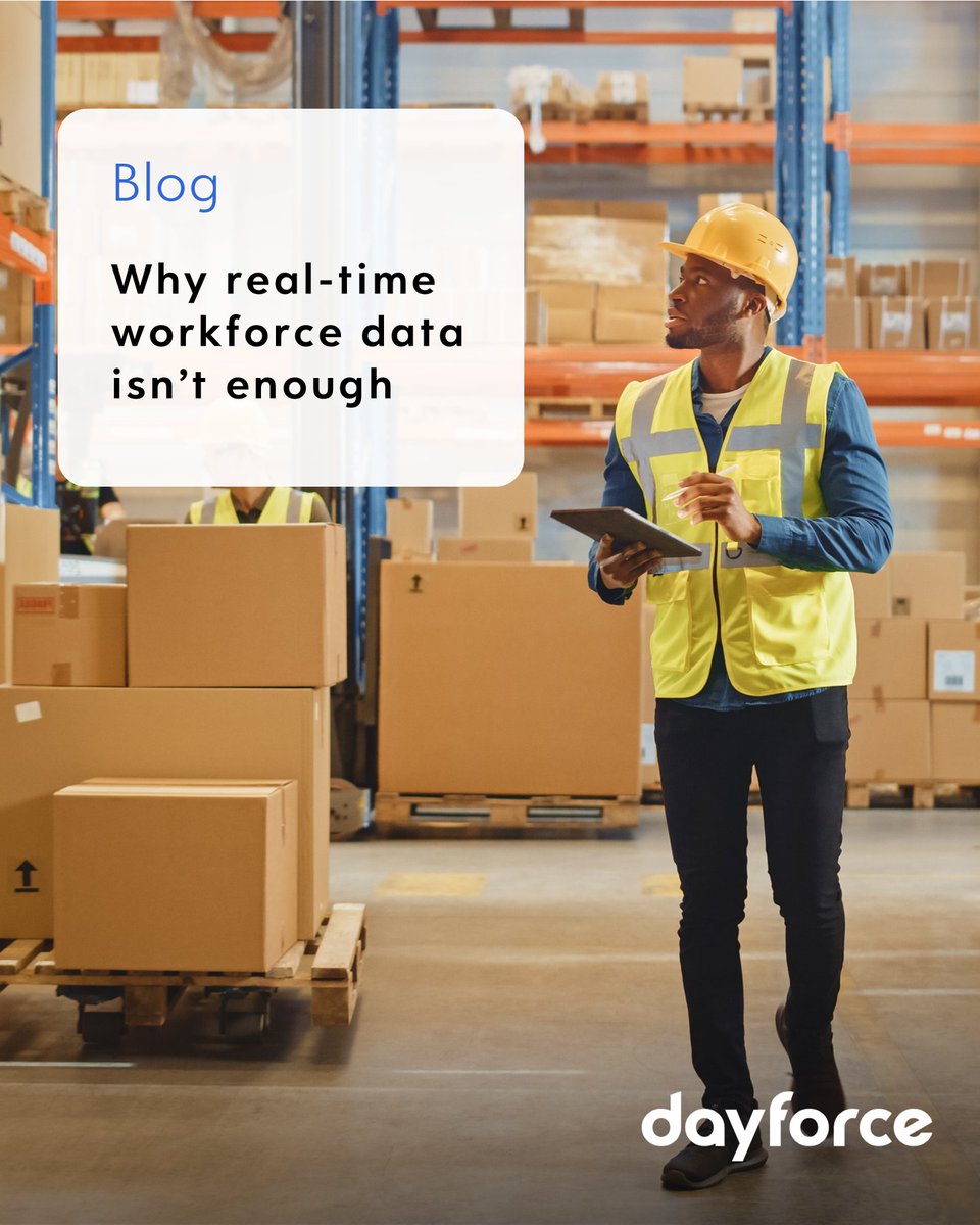 Dayforce's tweet photo. Fast workforce data isn’t the finish line. 

HR, payroll, finance, IT, and operations leaders need to know how workforce changes impact pay, compliance management, labor cost, and auditability as work happens. 

Read more: https://t.co/4304w7wuay https://t.co/9VevSxxkIc