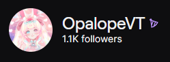OpalopeVT's tweet photo. WHA! Everybun, it's already been a year since I became affiliate on Twitch and that's pretty crazy ✨

I'm LIVE NOW to hang out and celebrate with you wonderful lil guys 💗

#vtuber #envtuber #smallstreamer

https://t.co/ZBGxxGm7r3 https://t.co/2Z62oVKuDp