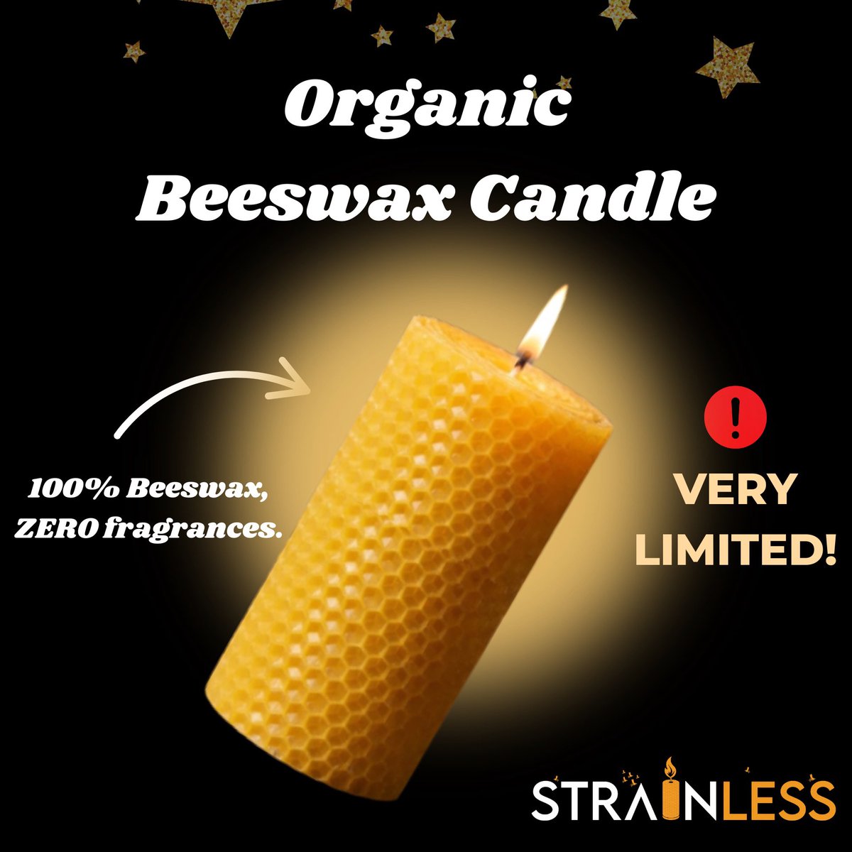 strainlesslight's tweet photo. Just 22 Organic Candles are left!

Direct link in bio to shop. https://t.co/B1CoNOvmIu