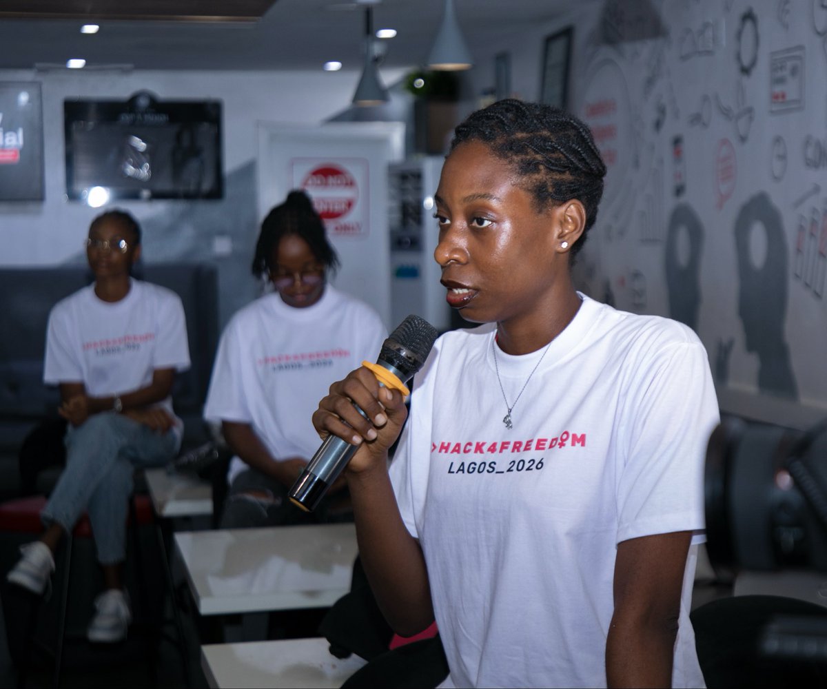 hack4_freedom's tweet photo. Day 8 of #Hack4Freedom Lagos with @marcelorraine – founder of @btc_dada & @DadaDevs 

A masterclass on financial freedom, ownership, and why African women must build, not just use.

Key takeaways:
🔹 Financial freedom = ownership + dignity. It reduces domestic violence and builds generational wealth.
🔹 Shift from consumer to builder – contribute to Bitcoin infrastructure, don't just adopt it.
🔹 Only 3% of open source contributors are women. Yet 88% of African technical talent pipeline is female.

Don't just fill seats. Build the table. ⚡🧡