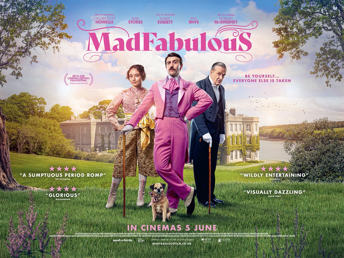 IconFilm's tweet photo. Wishing a very Happy Birthday to Rupert Everett! See him in his latest role on the big screen in MADFABULOUS - releasing in UK &amp; Irish cinemas next Friday! ❤️

Check showtimes and book now! 🎟️ https://t.co/fIpZceT733 https://t.co/ldh57RdaZG