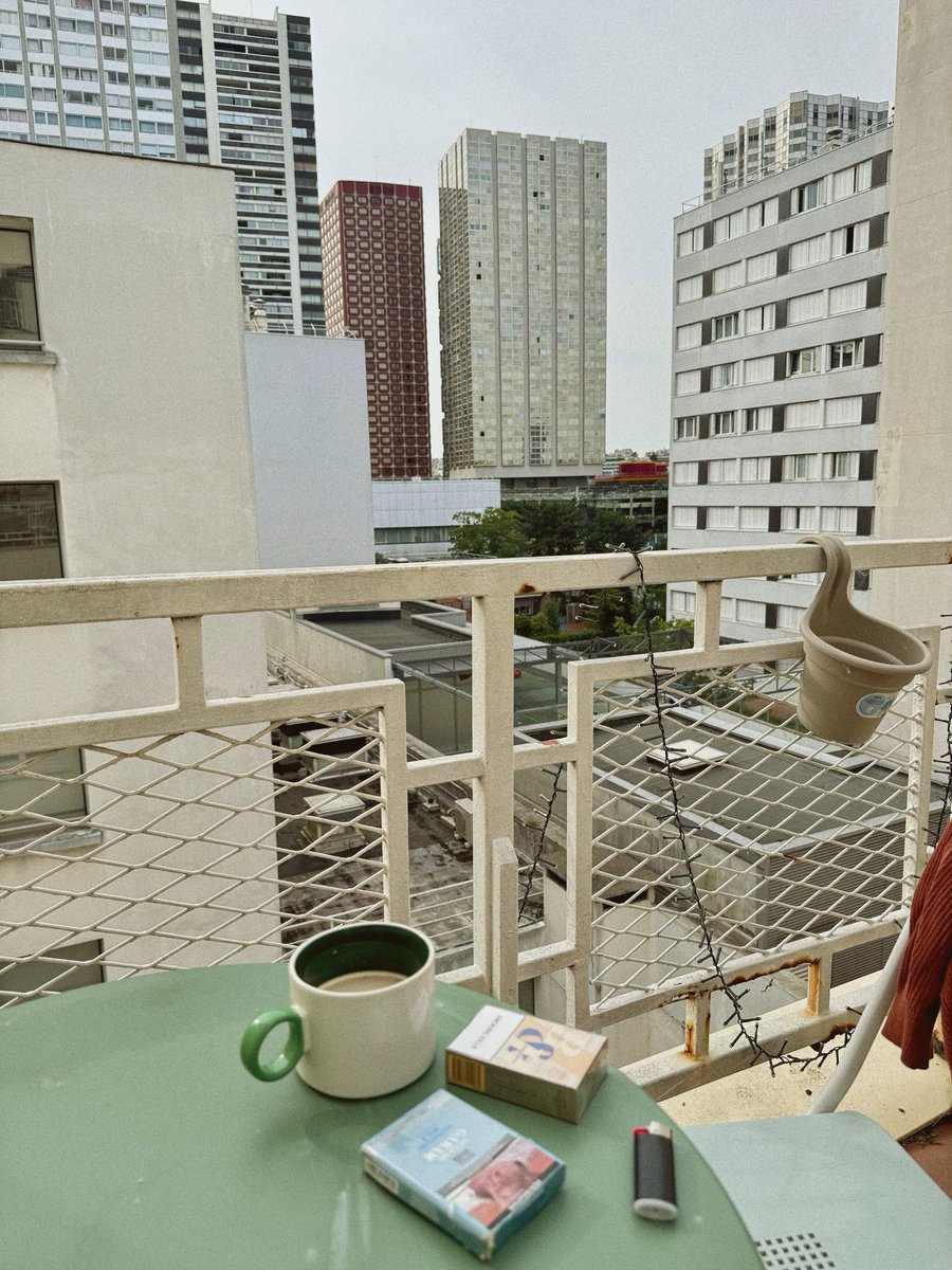 sinestills's tweet photo. ⠀
⠀  𖤣 𝗥𝘂𝗲 𝗦𝘁. 𝗠𝗶𝗰𝗵𝗲𝗹
⠀
A cig break after a looong day. (It’s 6PM and Daniel just finished his work while my editor reminded me about my unfinished report) https://t.co/nvy7va2tYb