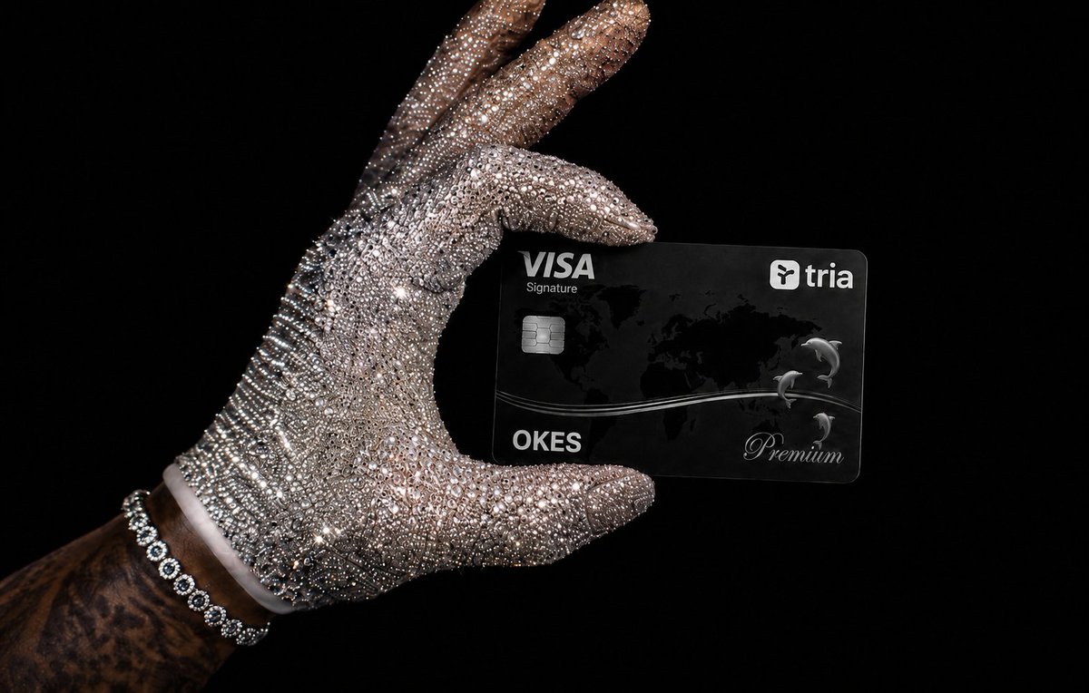 horkays's tweet photo. just got accepted as an ambassador for tria 👀

and honestly…i love it because this is not some random product i am pretending to like for the timeline

i already use tria almost every single day

so getting accepted actually excited me a lot because this is one of the few crypto products that genuinely made my life easier

even without rewards or ambassador perks… i would still be using it regardless

because once you experience spending crypto this smoothly  it is hard to go back

the workflow is honestly stupidly simple

sign up and complete verification which includes kyc

you create your wallet directly inside the tria app
move funds from any wallet you already use
metamask  rabby  phantom  whatever

then you top up your card and that is literally it

finito

you can spend through apple pay, google pay

withdraw cash from atms with the physical cards
pay anywhere normally like a regular bank card

and the crazy part is that it still feels very crypto native

you are not abandoning onchain
you are just removing friction between crypto and real life

that is why i call it the ultimate grass touching app 😭

because instead of overcomplicating everything
you just move funds
tap card
touch grass
live life

they currently have the virtual  signature and premium cards

virtual is the cheapest option and works well if you mainly want online payments

premium and platinum come with physical cards so you can actually withdraw cash directly from atms too

and beyond payments… the app is basically a full crypto neobank

swaps
staking
perps through hyperliquid
wallet management
trading

everything inside one app

for me personally… this is probably one of the cleanest crypto consumer apps i have used so far

feels less like “trying crypto” and more like actually using crypto in real life

genuinely bullish on this one

if you havent yet created an account just bookmark this and 

use my code: HY3E7Z5075 link below for ease

when you're ready, tria is waiting to make touching grass life easier for you