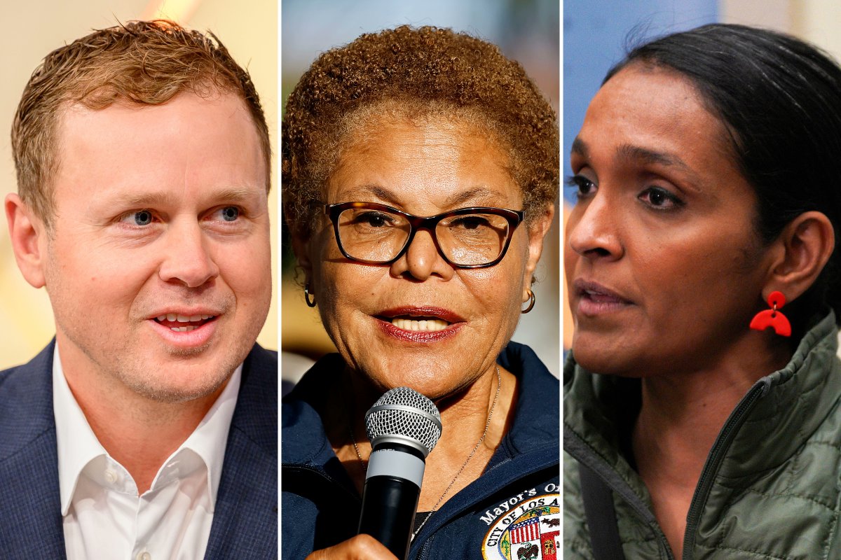 PollTracker2024's tweet photo. TPSI poll | 5/26-5/28 LV

Los Angeles mayor jungle primary 2026

(Top two vote getters advance if no candidate gets 50%)

🟦Karen Bass 39.9% (incumbent)
🟥Spencer Pratt 21.1%
🟦Nithya Raman 12.2%
🟦Rae Huang 7.8%
🟦Adam Miller 6.9%
——
President Trump approval (Los Angeles)
❌Disapprove 75.9%
✅Approve 21.4%

Link to poll: https://t.co/aLj0QGv1jk