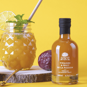 UnitedFoodCorp's tweet photo. ✨ Elevate your dishes with something unexpected.

A L’Olivier Passion Fruit Pulp Vinegar blends sweet tropical passion fruit with bright acidity for a unique gourmet touch:

More information: 
https://t.co/dX5j8i93GF https://t.co/aXlePlunlN