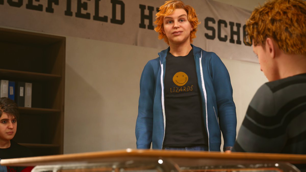 PerpGames's tweet photo. Kale Banes - The guy with the plan

Kale would rather die than go to college or university...

He has a plan to ROCK the last few months at school because he wants to leave his mark as a LEGEND 🎸

#AgefieldHigh Rock The School launches this Summer!

Wishlist now on Steam, PS5, Xbox Series X|S and Nintendo Switch 2

#Indiegames