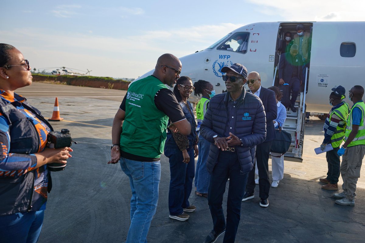 ProfJanabi's tweet photo. Joined our @WHO team on the ground in #Bunia today with my brother @Chikwe_I, as we continue to scale up #Ebola outbreak response.

Proud of the work of our advance team in laying the foundation for the response. With our partners and in support of the government, we’re rapidly expanding critical measures to help contain the virus and protect affected communities.

Together, we will defeat Ebola.