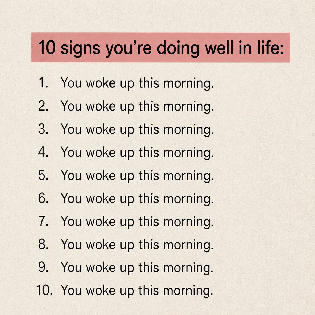 LamarMandrews's tweet photo. Just a reminder to myself:

No matter how heavy life feels…

waking up is still a blessing. https://t.co/QDlZ8PmAPm