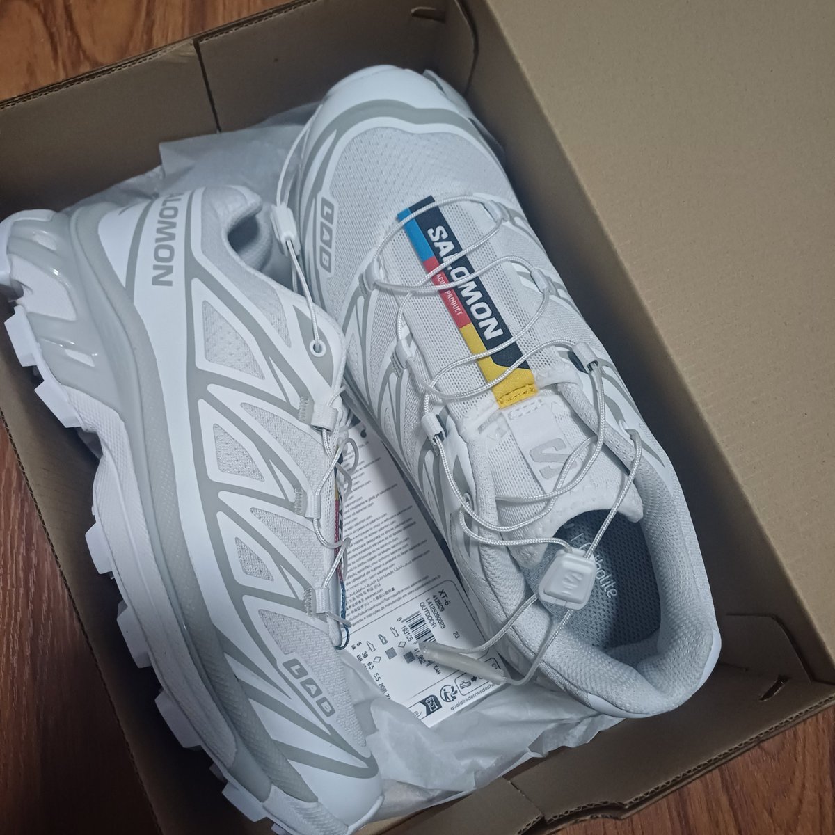nonwhale's tweet photo. มีใครสนใจมั๊ย ส่งต่อ #salomon XT-6 Lunar Rock 🤍
ปล่อยต่อ 4,000.-เท่านั้นนน ของแท้ มือ 1 พร้อมกล่องครบ ✨ไซซ์ 23.5 / EU38 ไม่เคยใส่ไปไหน ได้แต่ลองเฉยๆ ขอรูปเพิ่มได้! https://t.co/1ovznkD7m3