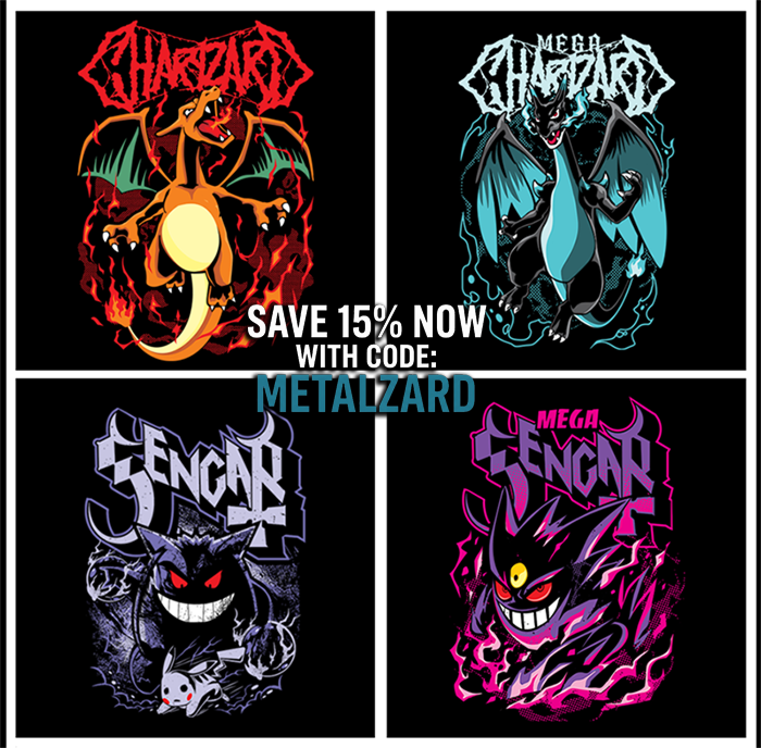 draculabyte's tweet photo. Save 15% on all Pokemon Tees now!
use code "metalzard" @ checkout
https://t.co/QXKKuVEX75 https://t.co/is0D5V1QXt