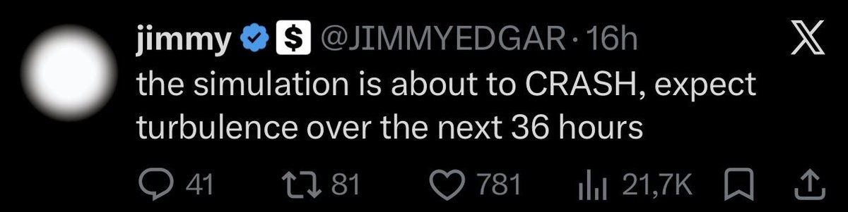 Pontios_2's tweet photo. @JIMMYEDGAR Time is relative https://t.co/gl1akrany8
