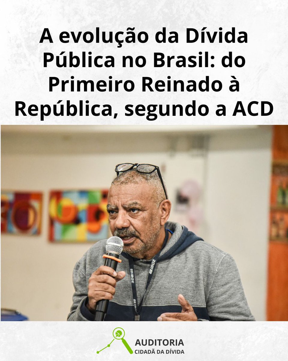AuditoriaCidada's tweet photo. O artigo de Paulo Lindesay, coordenador do Núcleo RJ da ACD, apresenta uma reconstrução histórica da dívida pública brasileira, analisando desde a formação do Estado nacional até os mecanismos contemporâneos de financeirização da economia
https://t.co/ko0T3hvurH https://t.co/jUvTjmrM3p