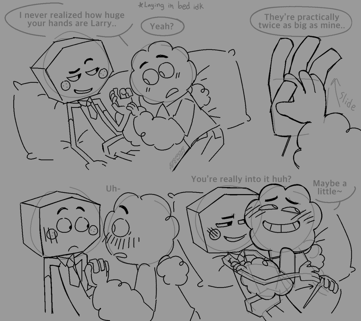 ErrorYesWifi's tweet photo. Oughhh ughhhaaahhahahahaha
#tawog #theamazingworldofgumball #smallarry #mrsmall #larryneedlemeyer https://t.co/8M8VPUB9Q5