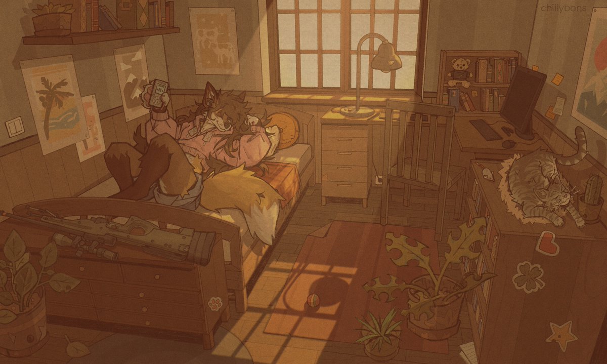 chillybons's tweet photo. It's so peaceful.. ✨

art for LydiaFawx https://t.co/Rt4kMJJcRu