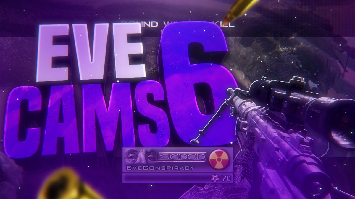 EveConspiracy's tweet photo. Eve Cams #6 - IS OUT!  
https://t.co/seXfQG7ITS 

Thumbnail By Eve Embo
@AyyEmbo 

Part 1 By
@vCasualss

Part 2 By Eve RBR
@rbrvfx https://t.co/VwttOv5EGz