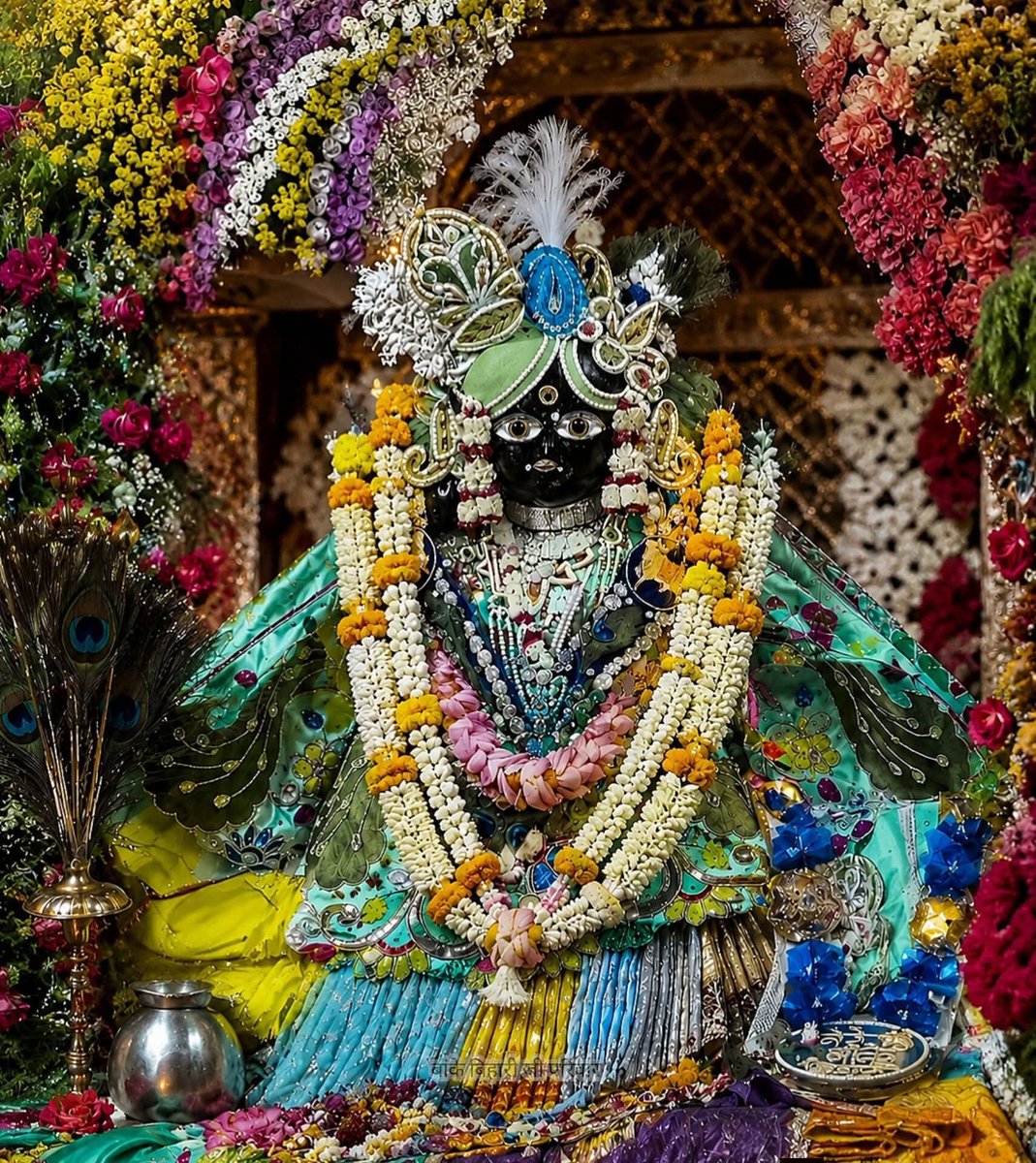 reshu1418's tweet photo. हरि से कबहूँ नाँ बोलिये संकट सिर पर है नाथ
 पर हरि को बोलिये हरि हैं मेरे साथ।🙏🏻
राधे राधे 🦚 https://t.co/F9C9NzaRc2