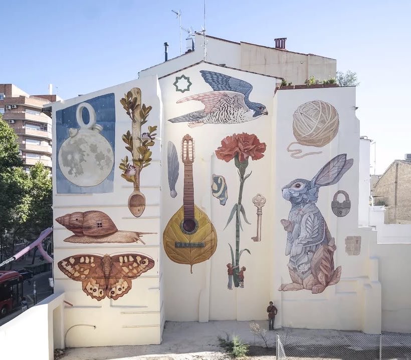 Paula_graffiti's tweet photo. 🧑🏼‍🎨 Alegria del Prado📍Zaragoza, Spain 🇪🇸 
StreetArt https://t.co/HGbcyilrNB