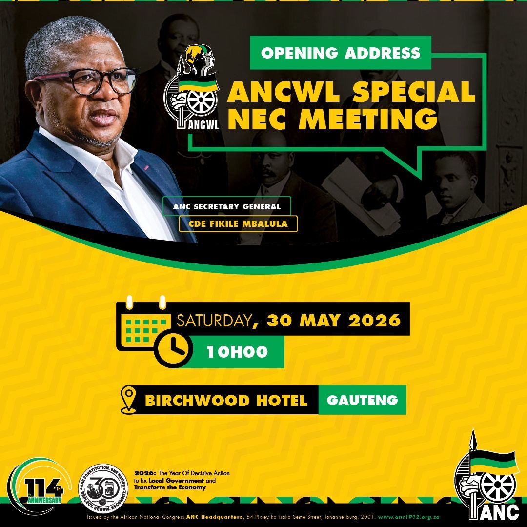 ANC SECRETARY GENERAL | Fikile Mbalula tweet media