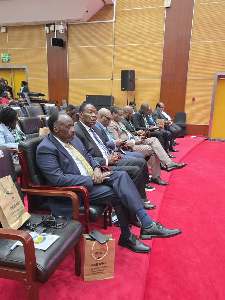 UGHighCommDAR's tweet photo. COMMEMORATION OF 40 YEARS OF SERVICE AND EXCELLENCE OF THE NATIONAL ENVIRONMENT MANAGEMENT COUNCIL (NEMC)
Date: 29 May 2026

Venue: Julius Nyerere International Convention Centre (JNICC), Dar es Salaam

Theme: “Accelerating Environment Governance to Respond to Emerging and Evolving Development Demands”

Today, H.E. Amb. (Rtd) Col. Fred Mwesigye attended the commemoration marking 40 years of service and excellence of the National Environment Management Council (NEMC) held at the Julius Nyerere International Convention Centre in Dar es Salaam.

The event brought together invited guests from various Government Ministries, Departments and Agencies (MDAs), the private sector, development partners, representatives from the United Nations Environment Programme (UNEP), and delegates from different countries.

 The ceremony was officiated by H.E. Hemed Suleiman Abdulla, Second Vice President of Zanzibar.

In her remarks, the Director General of NEMC, Dr. Immaculate Sware Semesi, highlighted the Council’s continued commitment to promoting accountability across different sectors through enhanced cooperation between government institutions and other stakeholders. She noted that NEMC has undertaken several environmental conservation initiatives including tree planting campaigns aimed at strengthening environmental stewardship among citizens, as well as environmental conservation training programs in schools. Dr. Semesi further observed that the increasing use of plastics continues to pose a significant challenge to environmental sustainability.

Speaking during the event, Hon. Eng. Hamad Yussuf Masauni stated that the Government is in the process of installing a digital system that will monitor environmental pollution across the country. He emphasized that appropriate measures will be taken against individuals and entities found polluting the environment.

In his keynote remarks, H.E. Hemed Suleiman Abdulla commended H.E. Dr. Samia Suluhu Hassan, President of the United Republic of Tanzania, for championing clean energy and environmental conservation initiatives in the country. He noted that the Government has made considerable progress in environmental protection and conservation efforts. However, he acknowledged that increasing economic activities continue to pose challenges to the environment. To address these challenges, the Government has implemented several measures including a directive to plant one million trees in every district across the country. He further commended NEMC for its dedicated service over the past 40 years and encouraged the Council to continue strengthening environmental governance and conservation efforts in the years ahead.

The commemoration underscored the importance of collective responsibility and strengthened partnerships in advancing environmental governance and sustainable development in Tanzania.