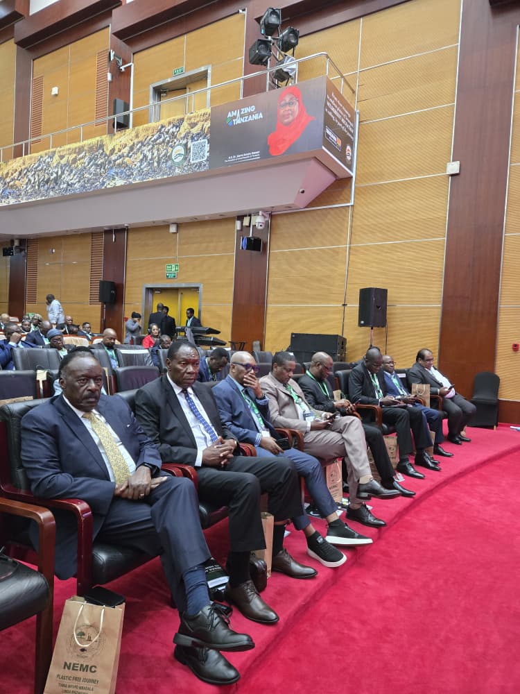 UGHighCommDAR's tweet photo. COMMEMORATION OF 40 YEARS OF SERVICE AND EXCELLENCE OF THE NATIONAL ENVIRONMENT MANAGEMENT COUNCIL (NEMC)
Date: 29 May 2026

Venue: Julius Nyerere International Convention Centre (JNICC), Dar es Salaam

Theme: “Accelerating Environment Governance to Respond to Emerging and Evolving Development Demands”

Today, H.E. Amb. (Rtd) Col. Fred Mwesigye attended the commemoration marking 40 years of service and excellence of the National Environment Management Council (NEMC) held at the Julius Nyerere International Convention Centre in Dar es Salaam.

The event brought together invited guests from various Government Ministries, Departments and Agencies (MDAs), the private sector, development partners, representatives from the United Nations Environment Programme (UNEP), and delegates from different countries.

 The ceremony was officiated by H.E. Hemed Suleiman Abdulla, Second Vice President of Zanzibar.

In her remarks, the Director General of NEMC, Dr. Immaculate Sware Semesi, highlighted the Council’s continued commitment to promoting accountability across different sectors through enhanced cooperation between government institutions and other stakeholders. She noted that NEMC has undertaken several environmental conservation initiatives including tree planting campaigns aimed at strengthening environmental stewardship among citizens, as well as environmental conservation training programs in schools. Dr. Semesi further observed that the increasing use of plastics continues to pose a significant challenge to environmental sustainability.

Speaking during the event, Hon. Eng. Hamad Yussuf Masauni stated that the Government is in the process of installing a digital system that will monitor environmental pollution across the country. He emphasized that appropriate measures will be taken against individuals and entities found polluting the environment.

In his keynote remarks, H.E. Hemed Suleiman Abdulla commended H.E. Dr. Samia Suluhu Hassan, President of the United Republic of Tanzania, for championing clean energy and environmental conservation initiatives in the country. He noted that the Government has made considerable progress in environmental protection and conservation efforts. However, he acknowledged that increasing economic activities continue to pose challenges to the environment. To address these challenges, the Government has implemented several measures including a directive to plant one million trees in every district across the country. He further commended NEMC for its dedicated service over the past 40 years and encouraged the Council to continue strengthening environmental governance and conservation efforts in the years ahead.

The commemoration underscored the importance of collective responsibility and strengthened partnerships in advancing environmental governance and sustainable development in Tanzania.