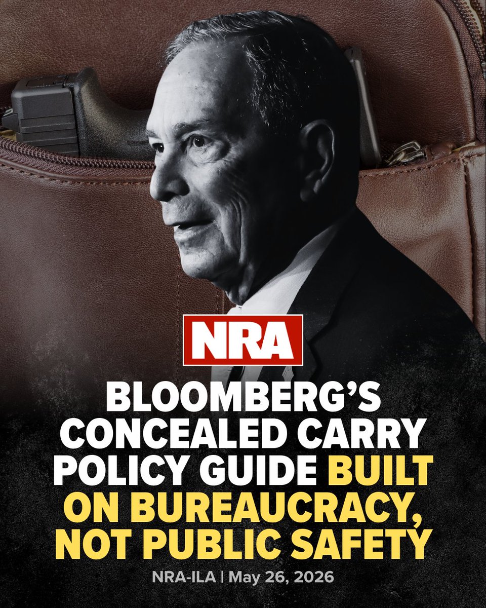 NRA tweet media